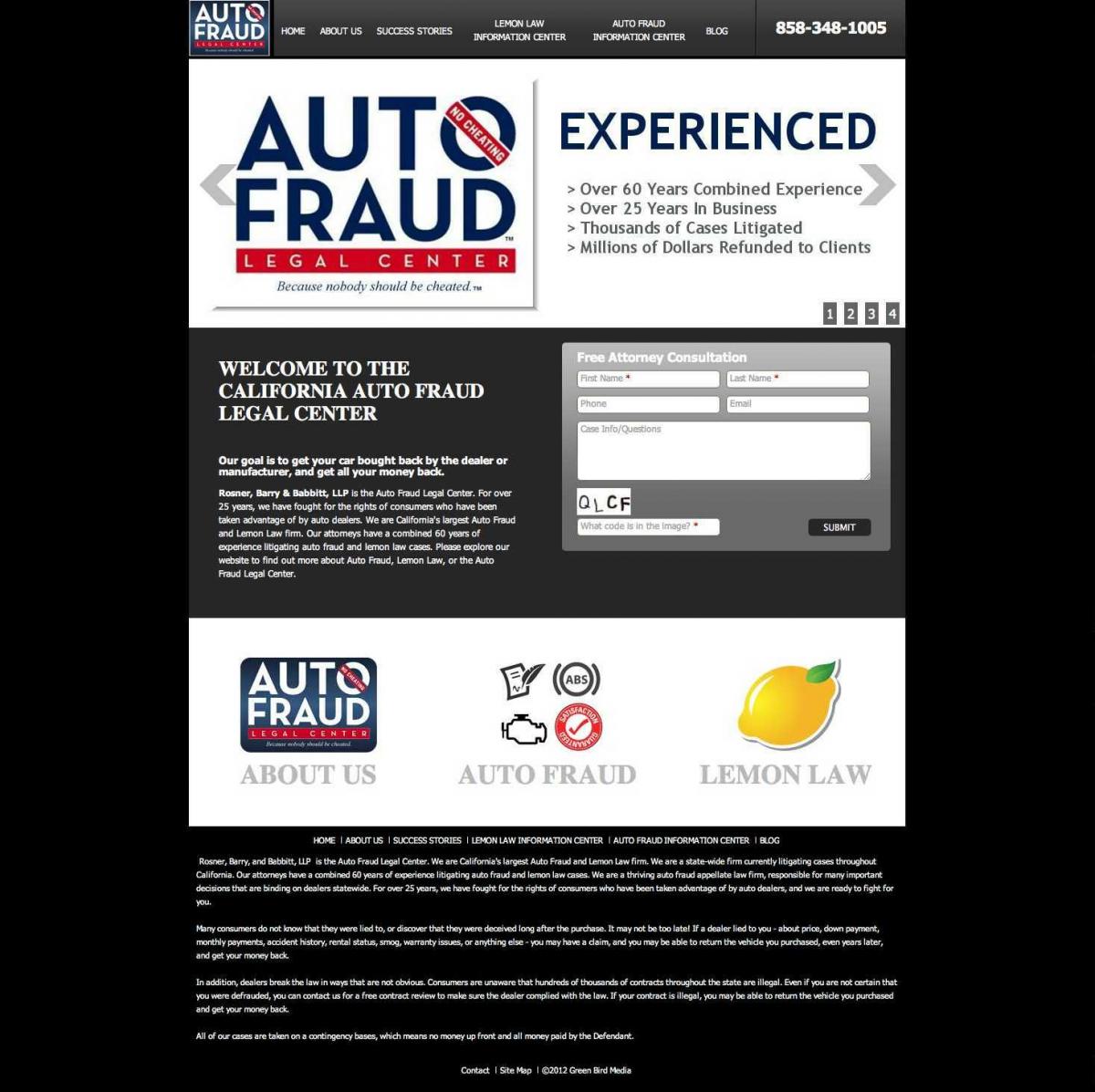 Auto Fraud Legal Center