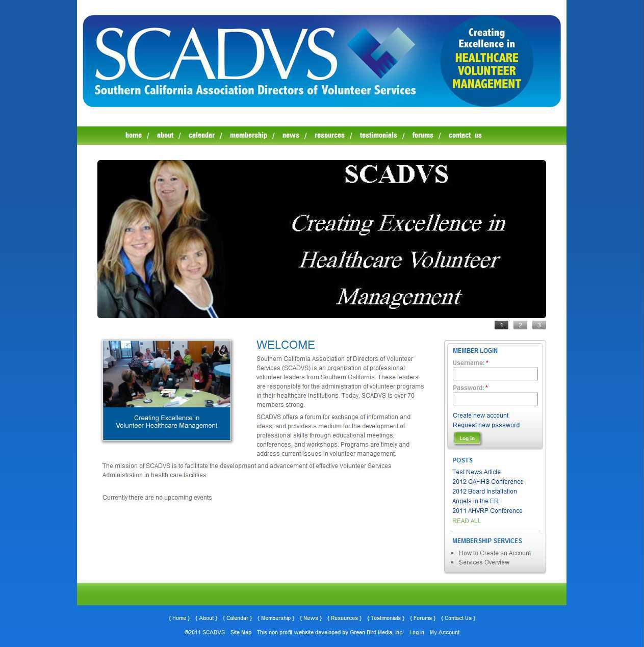 SCADVS New Website